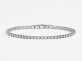 Bracciale Tennis CLASSIC in Acciaio Inossidabile con Zirconi da 3 mm – Lunghezza 20 cm